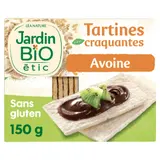 Tartines craquantes avoine Bio JARDIN BIO ETIC