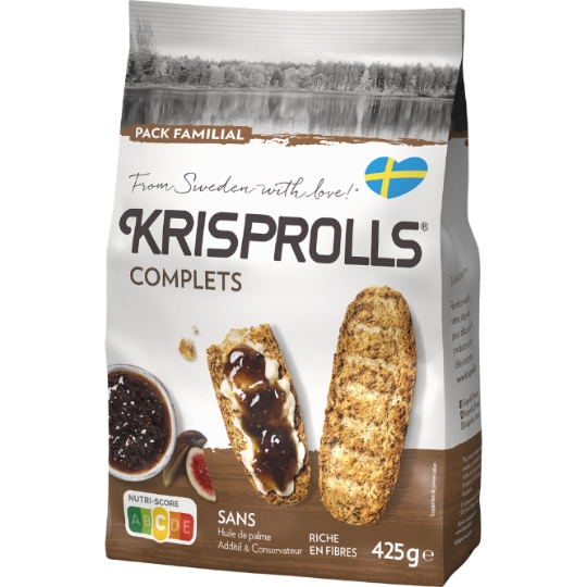 Petits Pains Grillés Complets KRISPROLL'S