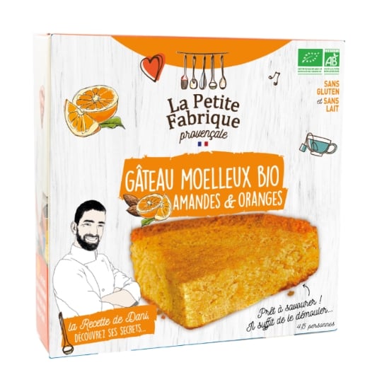 Gâteaux aux amandes & à l'orange Bio LA PETITE FABRIQUE PROVENCALE
