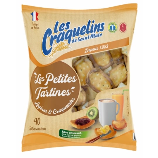 Tartine Légères Craquantes LES CRAQUELINS DE SAINT MALO