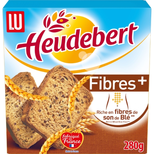 Biscottes Fibres + Heudebert LU