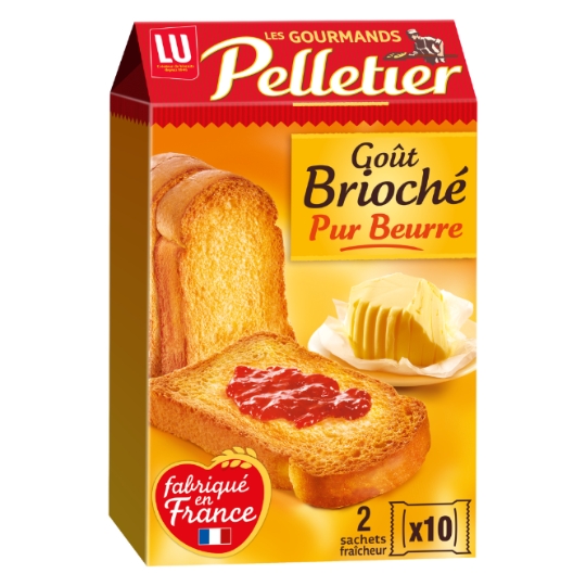 Biscottes Brioché Pelletier LU