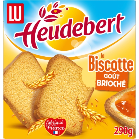 Biscottes Brioché Heudebert LU