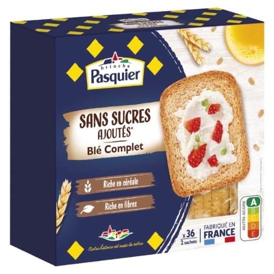 Biscottes Sans Sucres Ajoutés PASQUIER