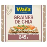 Tartines Croustillantes Graines de Chia et Touche de Sel WASA