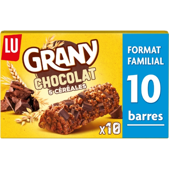 Barres Céréales Grany Chocolat LU