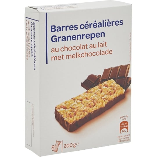 Barres Céréales Chocolat Au Lait SIMPL