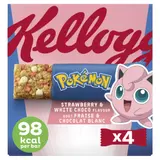 Barres céréales Pokémon Fraise et Chocolat Blanc Multi -Céreales & Riche en Fibres KELLOGG'S