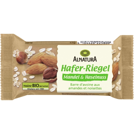 Barre d'avoine aux amandes noisettes ALNATURA