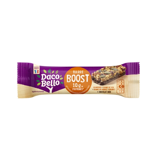 Barre Boost au Chocolat Noir DACO BELLO