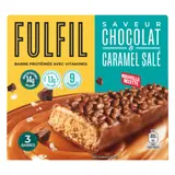Barre Protéinée Chocolat et Caramel Salé avec Vitamines FULFIL
