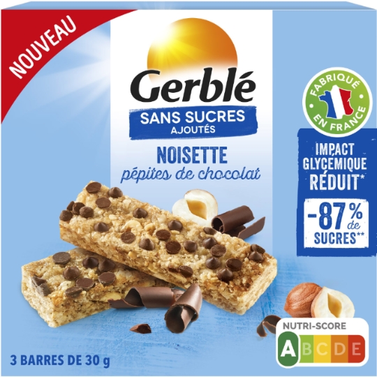 Céreales Amandes Abricot Graines de courage GERBLE