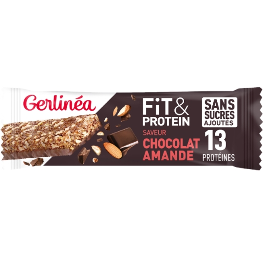 Barre protéinée chocolat amande GERLINEA