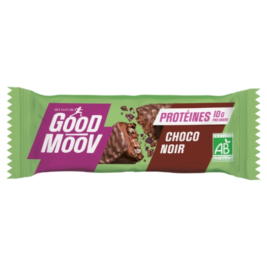 Barre Protéinée Chocolat Noir Bio GOOD MOOV
