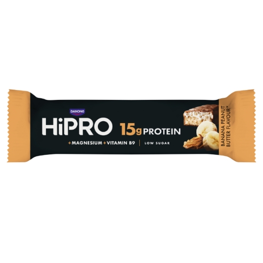 Barre Protéinée Saveur Banane Beurre de Cacahuètes HIPRO