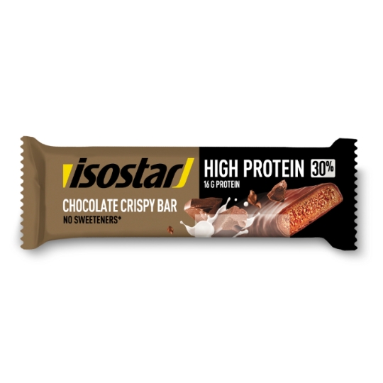 Barre protéinée  chocolat crispy ISOSTAR