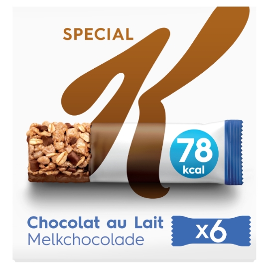 Barres Céréales Spécial K Chocolat au Lait KELLOGG'S