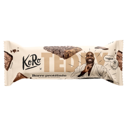 Barre Protéinée Vegan Tedy Brownie Chocoalats KORO