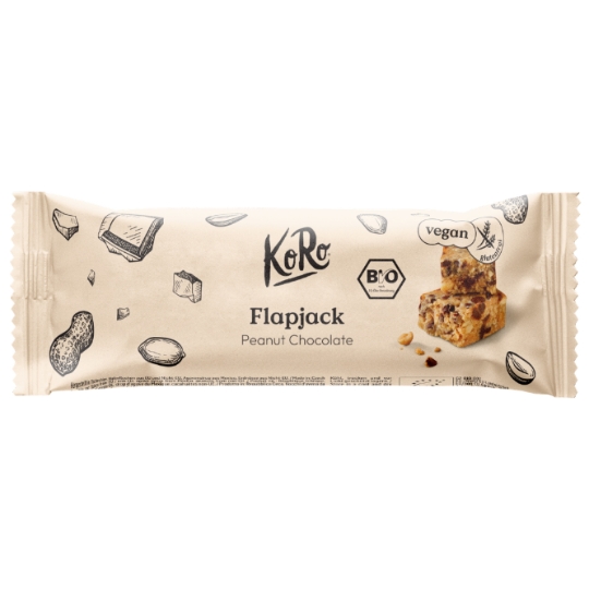 Barre de Céreéale d'avoine cacahuètes chocolat bio KORO