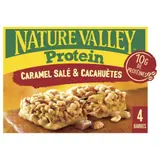Barres Céréales Protein Caramel Salé et Cacahuètes NATURE VALLEY
