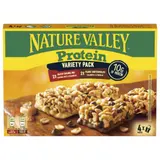 Barre Protéinée Variety Pack Caramel Salé, Cacahuètes et Chocolat NATURE VALLEY