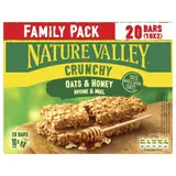 Barres de Céréales Crunchy Avoine et Miel Family Pack NATURE VALLEY
