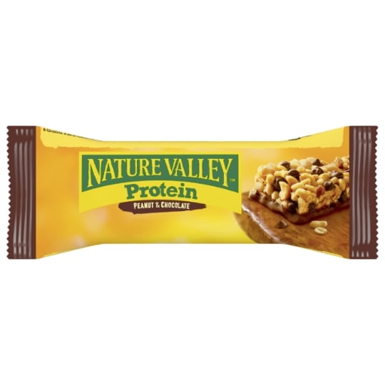 Barres Céréales Protein Cacahuètes et Chocolat NATURE VALLEY