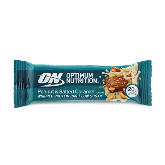 Barre Protéinée Chocolat Blanc, Caramel et Cacahuète OPTIMUN NUTRITION