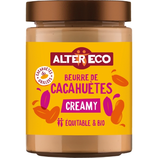 Beurre de Cacahuètes Creamy ALTER ECO