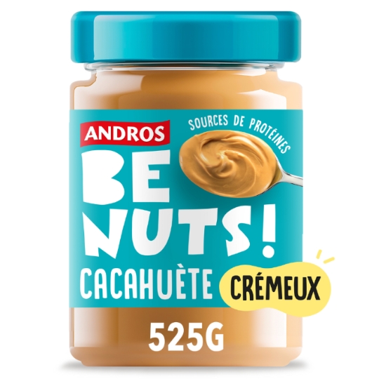 Beurre de Cacahuètes Crémeux ANDROS BE NUTS
