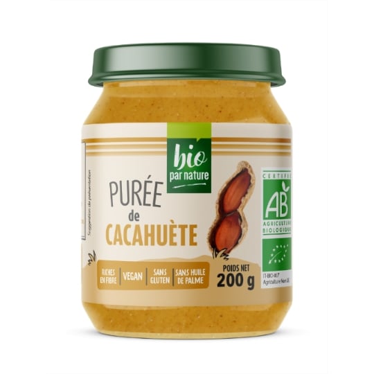 Pâte à Tartiner Purée de cacahuète BIO PAR NATURE