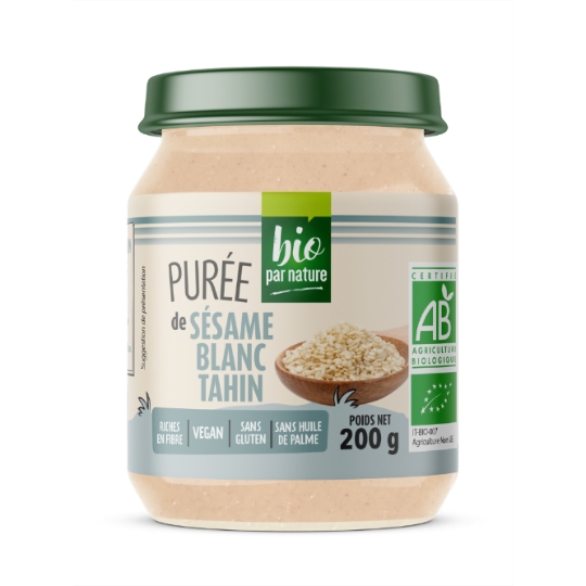 Purée de Sésame Blanc Tahin BIO PAR NATURE