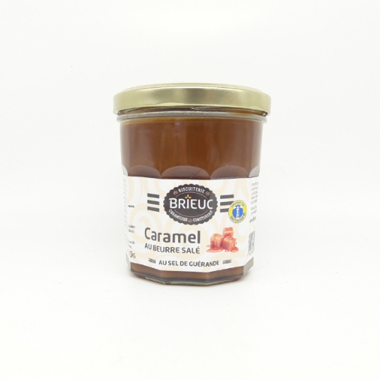 Pâte à tartiner Caramel au beurre salé au sel de Guérande BRIEUC