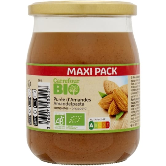 Purée d'Amandes Complètes CARREFOUR BIO