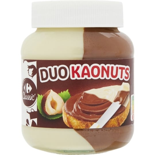 Pâte à Tartiner Noisettes et Cacao Vanille CARREFOUR CLASSIC'