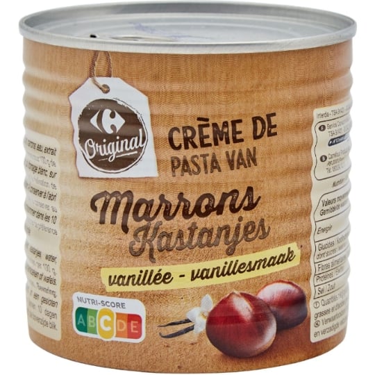 Crème de Marrons Vanillée CARREFOUR ORIGINAL