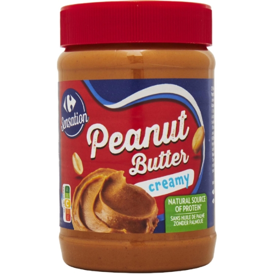 Beurre de cacahuète cremeux CARREFOUR SENSATION