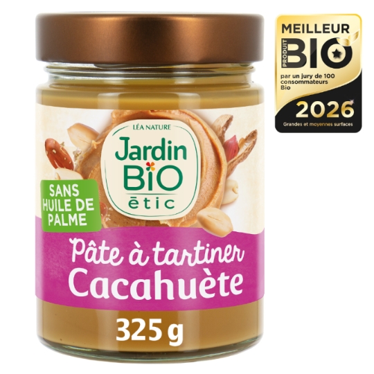 Pâte à tartiner Cacahuète JARDIN BIO
