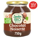 Pâte à Tartiner chocolat noisette Bio JARDIN BIO ETIC