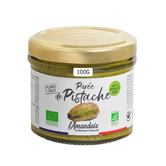 Pâte à Tartiner Purée de pistache crue L'AMANDAIE