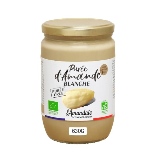 Pâte à Tartiner Purée d'amande blanche crue BIO L'AMANDAIE