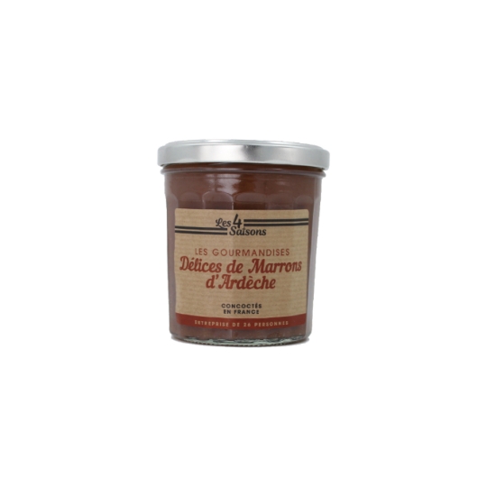 Pâte à Tartiner Délices de Marrons d'Ardèche LES 4 SAISONS