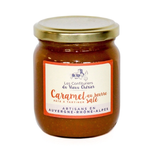 Pâte à Tartiner Caramel au Beurre Salé LES CONFITURIERS DU VIEUX CHERIER