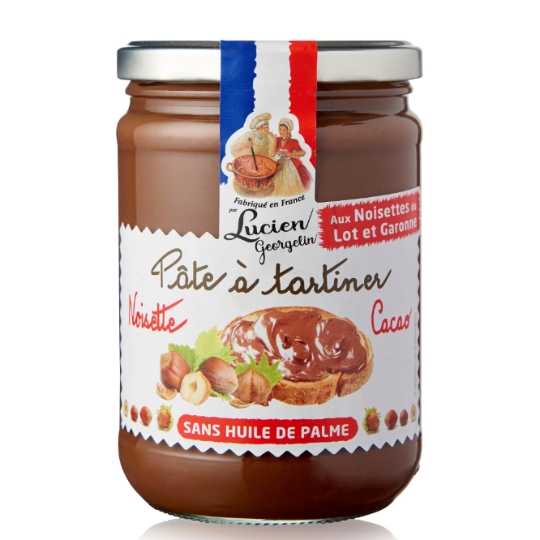 Pâte à Tartiner Noisettes et Cacao LUCIEN GEORGELIN