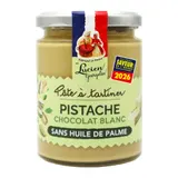 Pâte à tartiner pistache Chocolat Blanc Sans Huile de Palme LUCIEN GEORGELIN