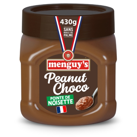 Beurre de Cacahuètes Peanut chocolat MENGUY'S