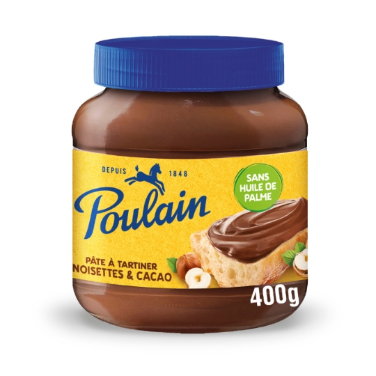 Pâte à Tartiner Chocolat Noisettes Sans Huile de Palme POULAIN