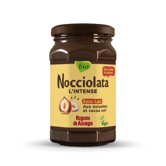 Pâte à Tartiner NOCCIOLATA Cacao et Noisettes Sans Lait Bio RIGONI DI ASIAGO