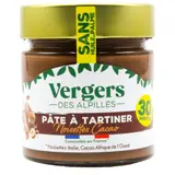 Pâte à Tartiner 30% de noisettes et cacao VERGERS DES ALPILLES