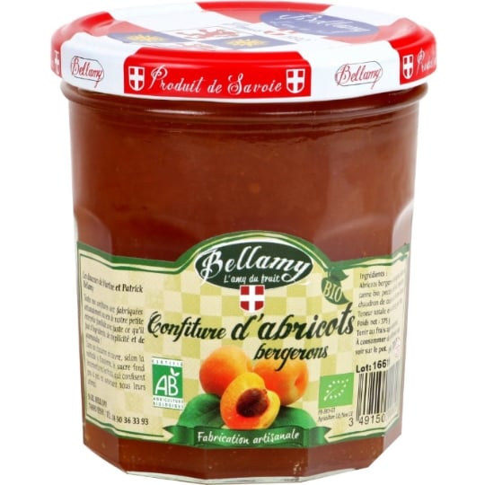 Miel Abricots Bio BELLAMY CONFITURES